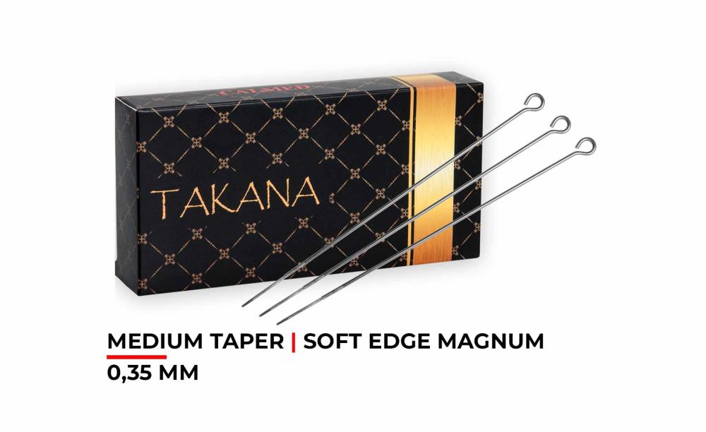 TAKANA - 13er Soft Edge Magnum Medium Taper 0,35 mm