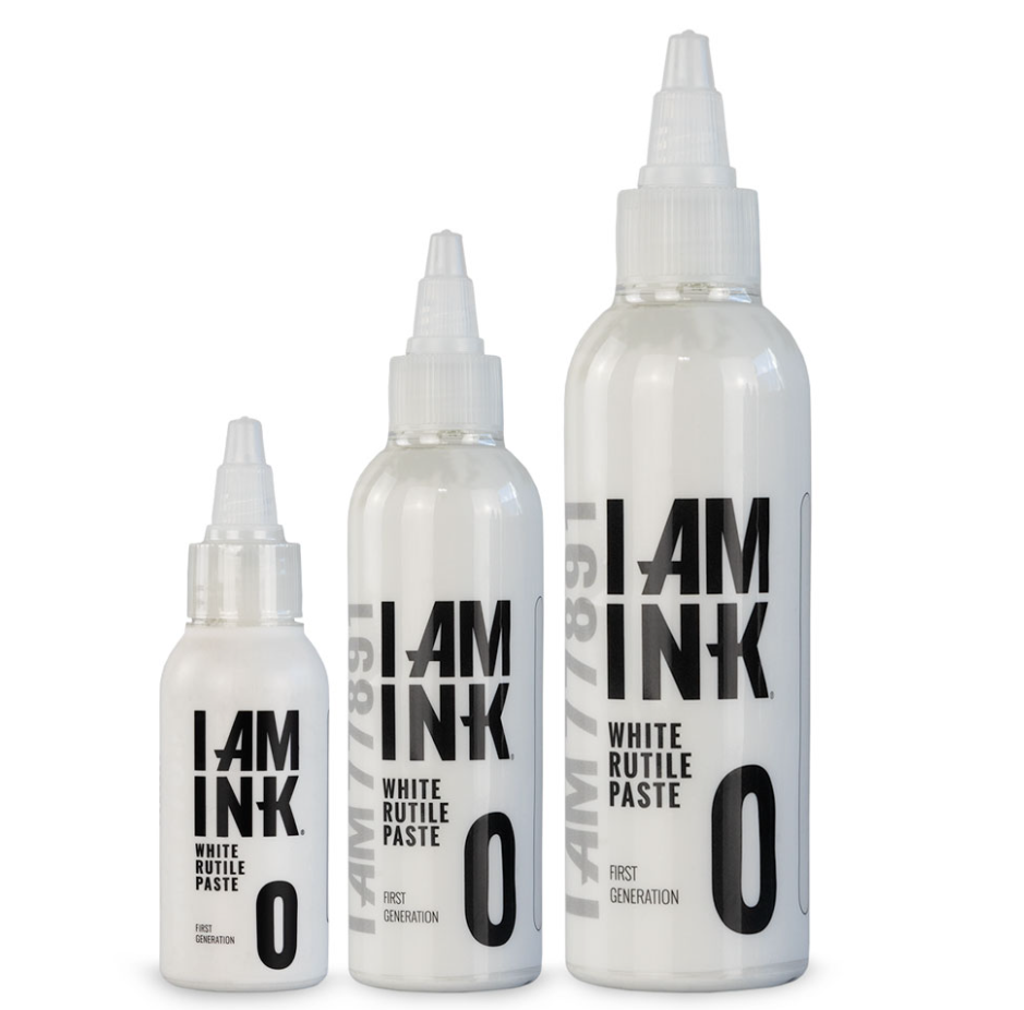 I AM INK-First Generation #0 White Rutile Paste