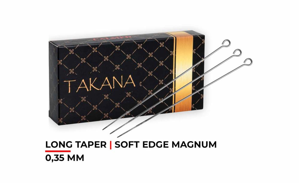 TAKANA - 11er Soft Edge Magnum Long Taper 0,35 mm