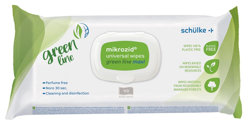 mikrozid® universal wipes green line maxi