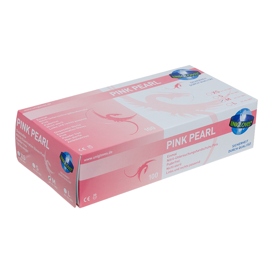 Unigloves Nitrilhandschuhe - Pink Pearl