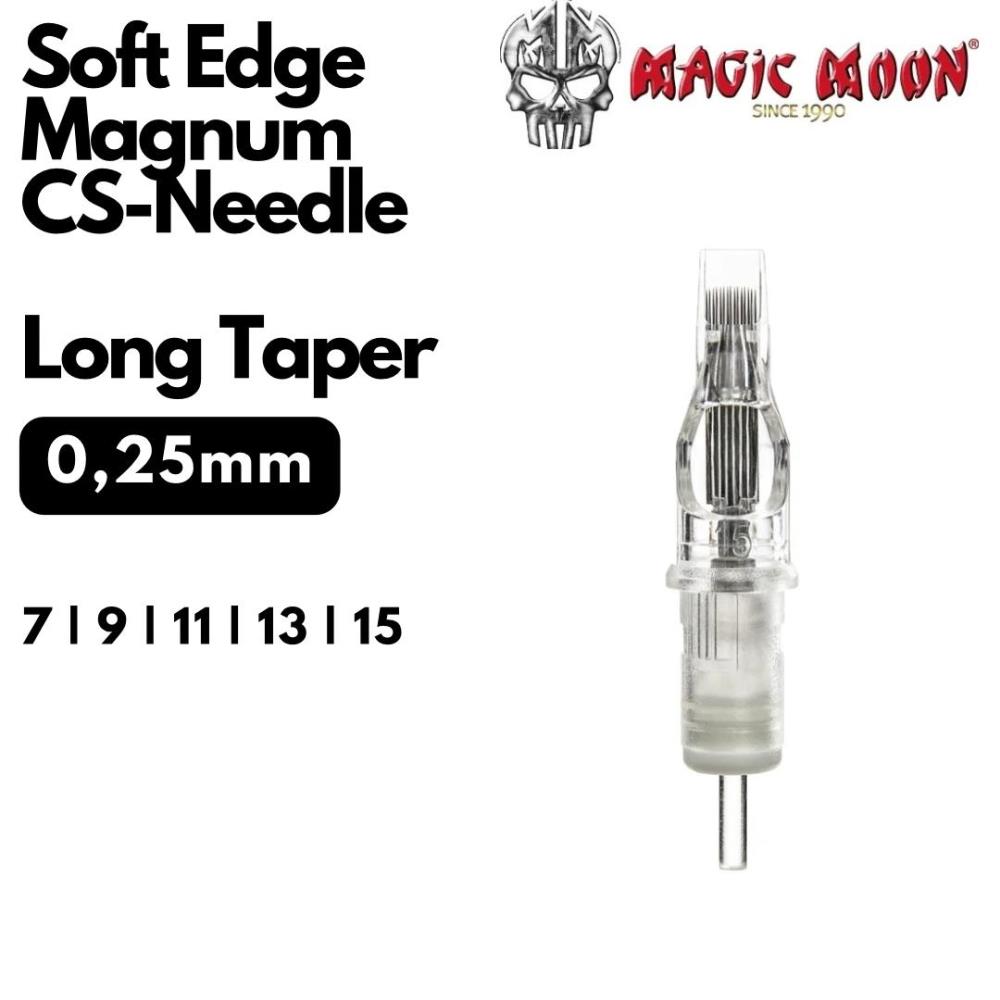 Magic Moon Cartridges - 9er Soft Edge Magnum 0.25 Long Taper