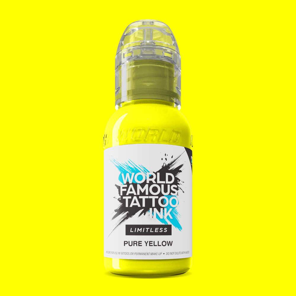 World Famous Limitless Ink - Pure Yellow 30 ml