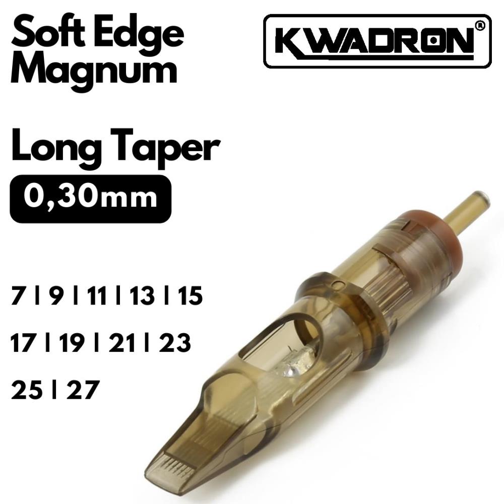 Kwadron Cartridge - Soft Edge Magnum 0.30 Long Taper