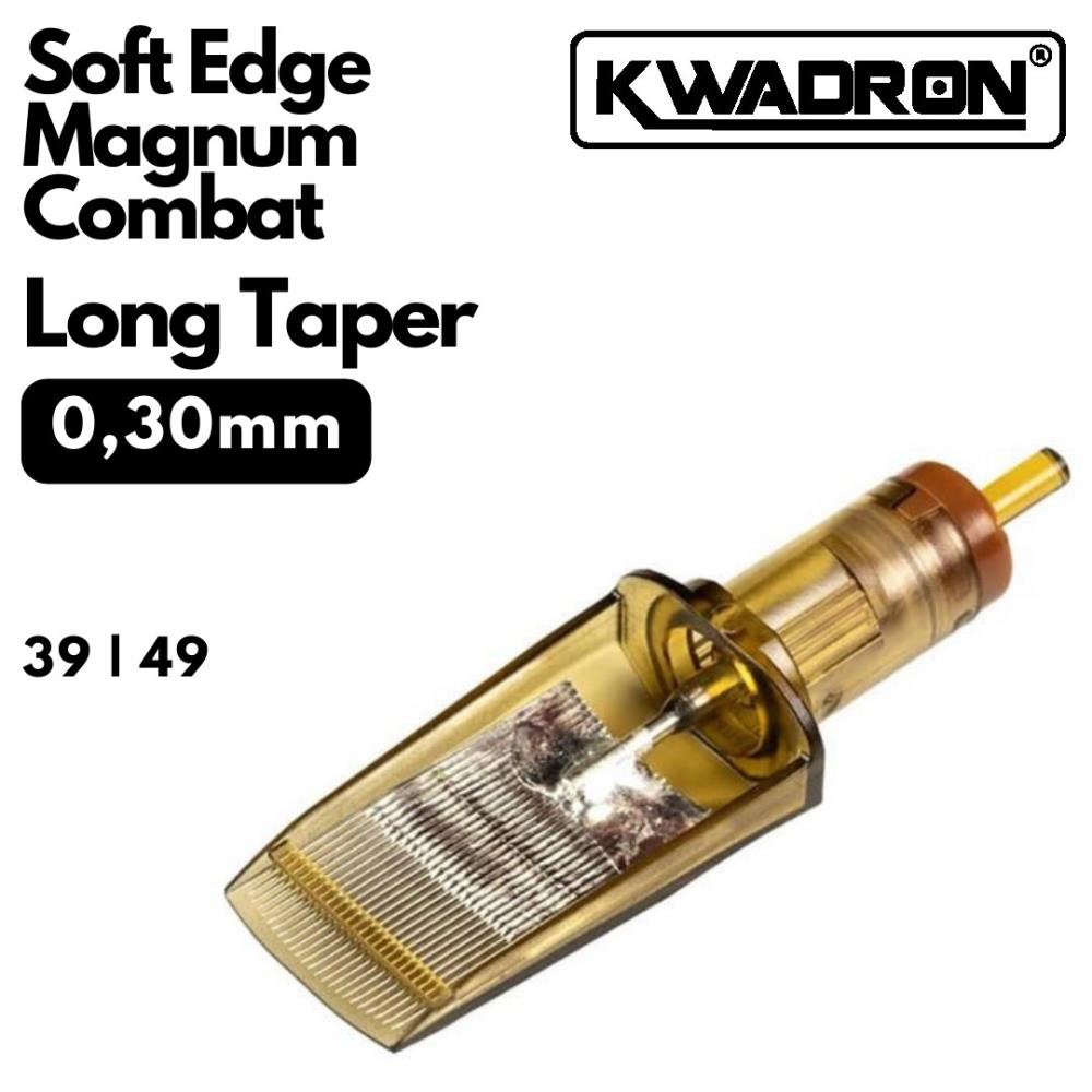 Kwadron Cartridge - Soft Edge Magnum Combat 0.30 Long Taper