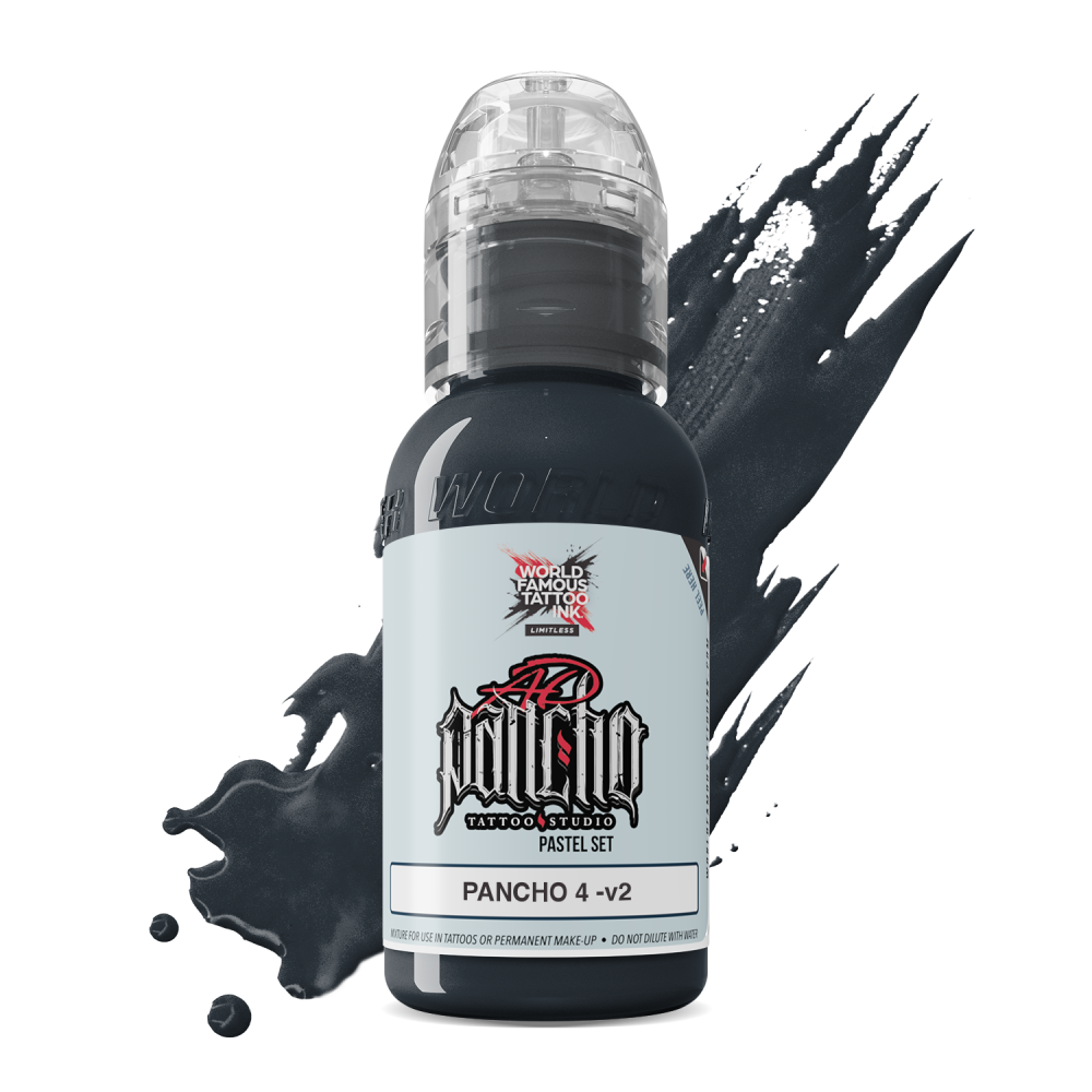 World Famous Limitless Ink - AD Pancho Pastel Grey Set 6 x 30 ml