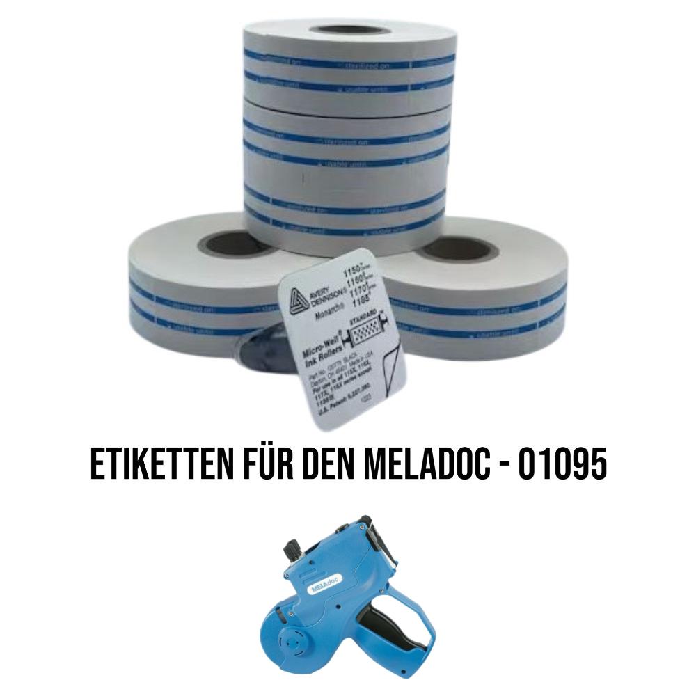 Etiketten für MELAdoc Labeller (dreizeilig)