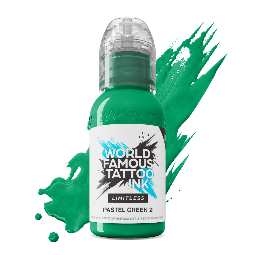 World Famous Limitless Ink - Pastel Green 2 30 ml