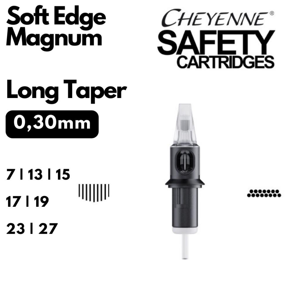 Cheyenne Safety Cartridge - 7er Soft Edge Magnum 0.30 Long Taper
