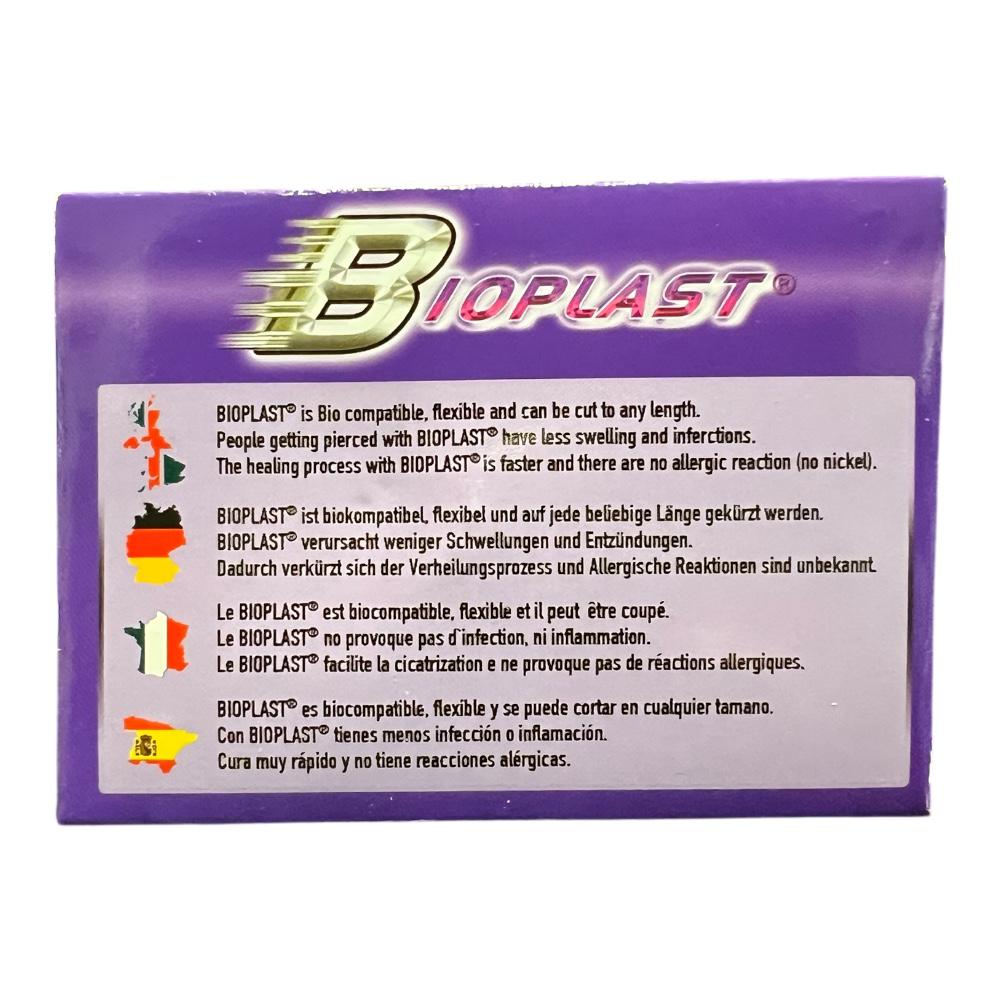 Bioplast® Barbell mit Titankugel - 1,6 x 16 x 5 mm