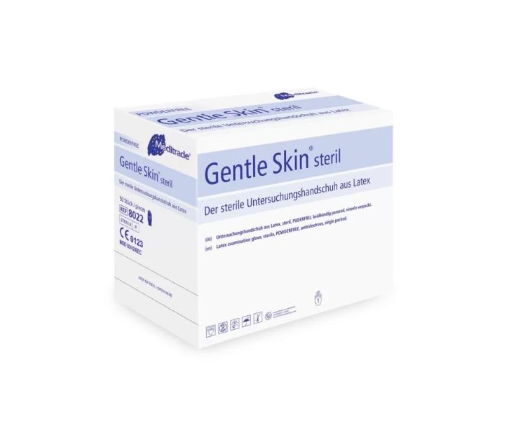 Gentle Skin® steril - Gr. S - latex - VE = 50 Stück