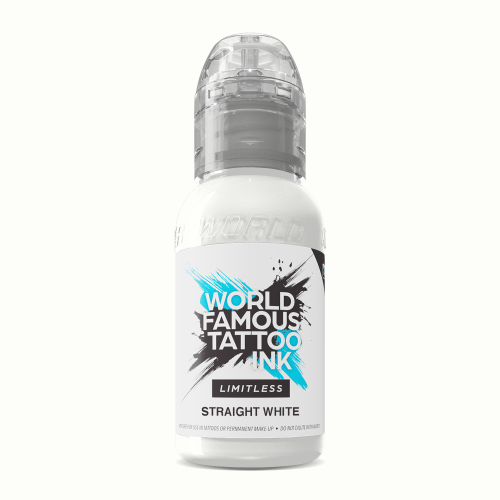 World Famous Limitless Ink - Straight White 30 ml