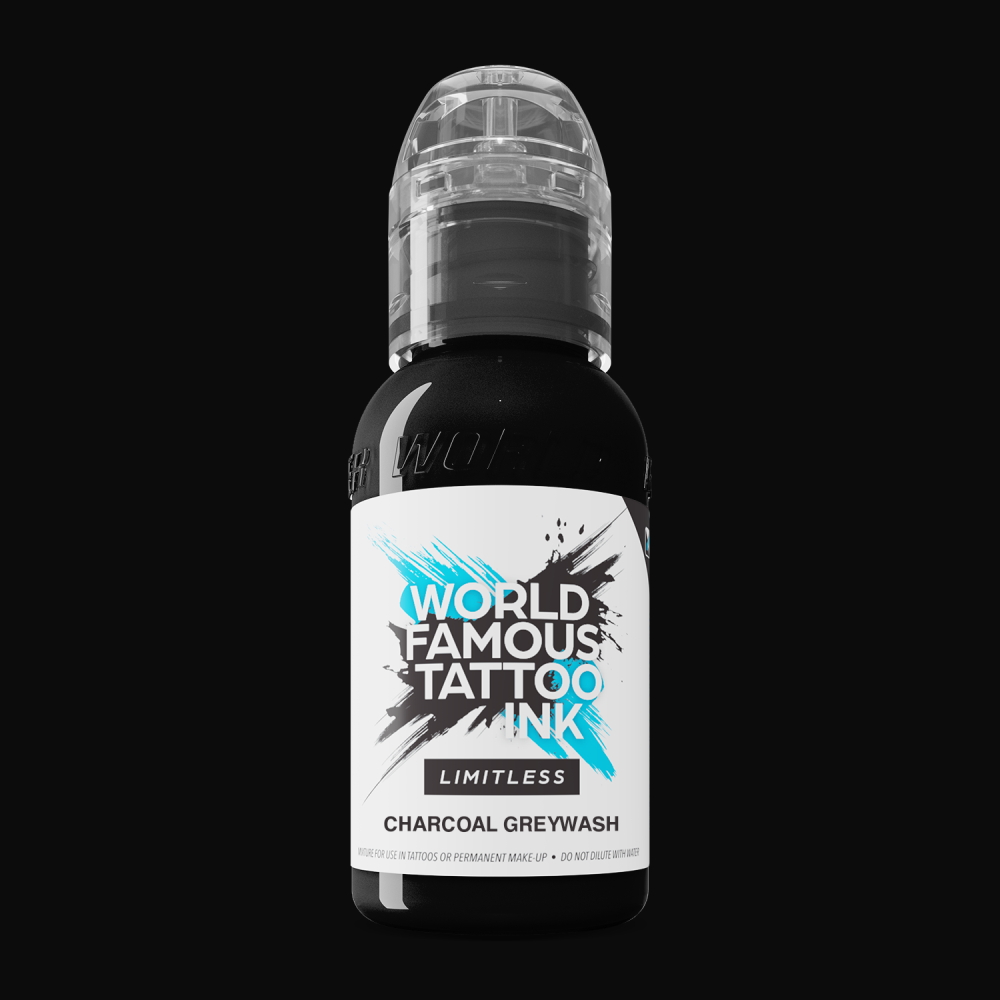 World Famous Limitless Ink - Charcoal Greywash 30 ml