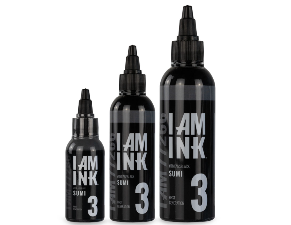 I AM INK-First Generation #3 Sumi