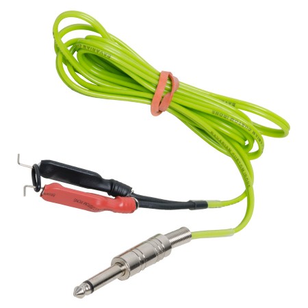 B.C.I Clipcord Klinke 6,3mm green