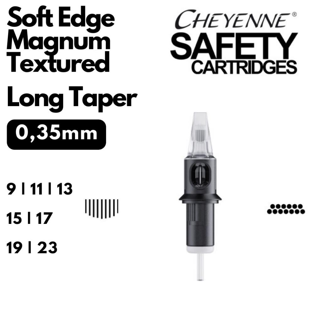 Cheyenne Safety Cartridge - Soft Edge Magnum TX 0.35 Long Taper
